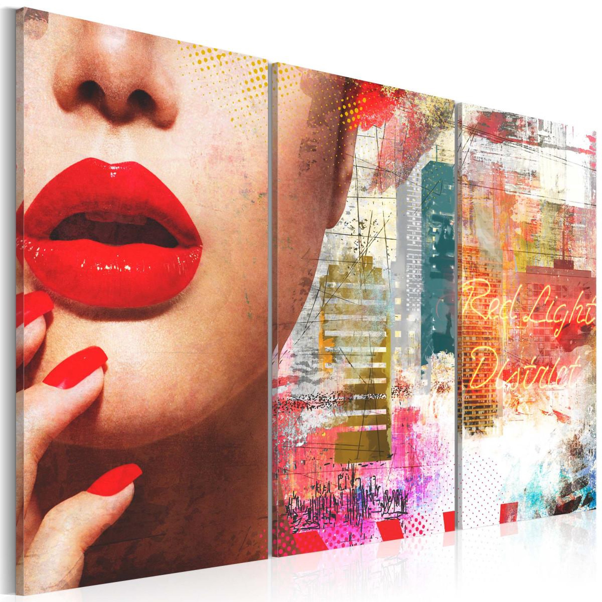 Voir la diapositive 1 : Paris Prix Tableau imprimé  red light district