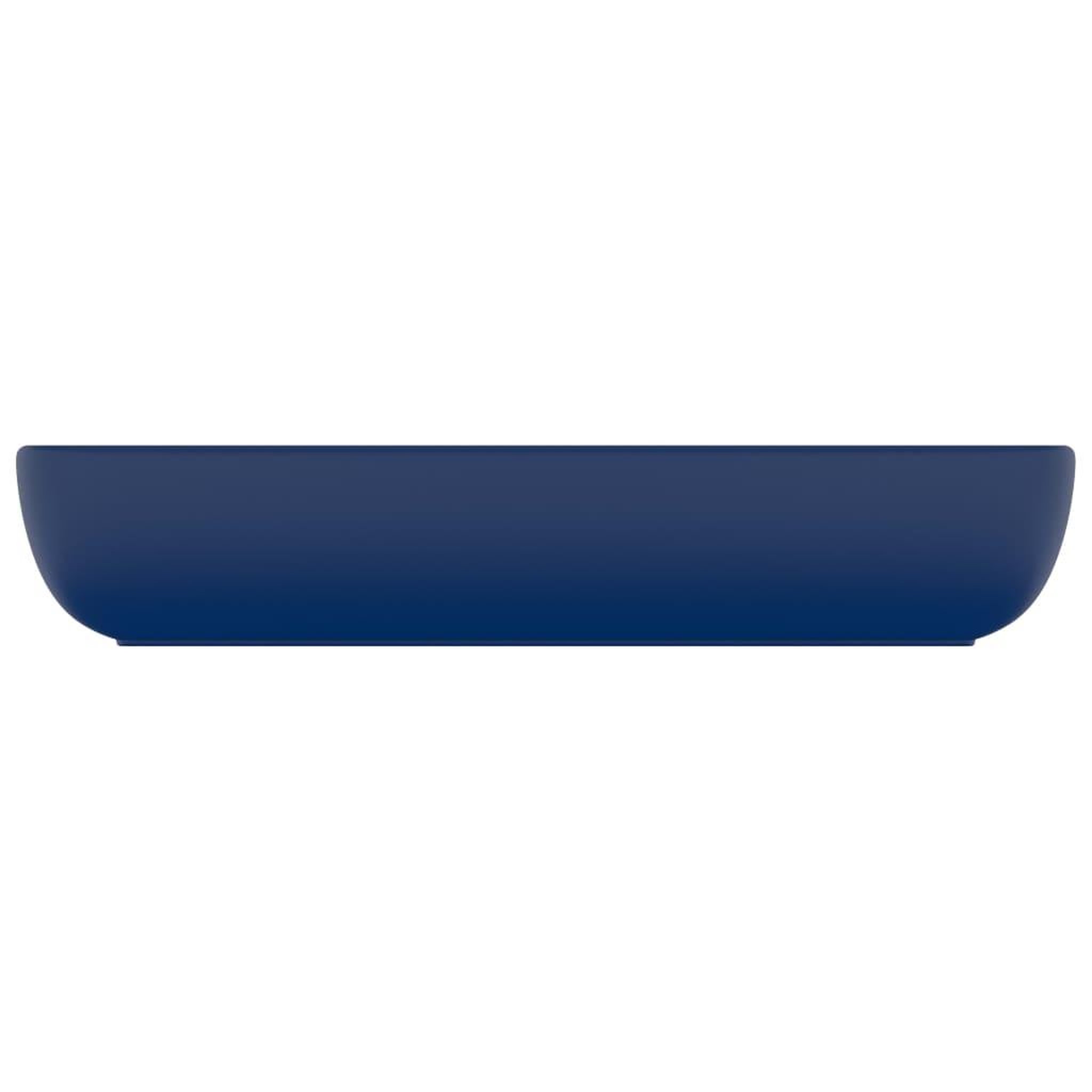 Voir la diapositive 4 : VIDAXL Lavabo de luxe rectangulaire Bleu fonce mat 71x38 cm Ceramique