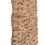 Voir la diapositive 3 : VIDAXL Panneaux de revetement mural 3D 10 pcs 1,08 m^2 Bois de teck