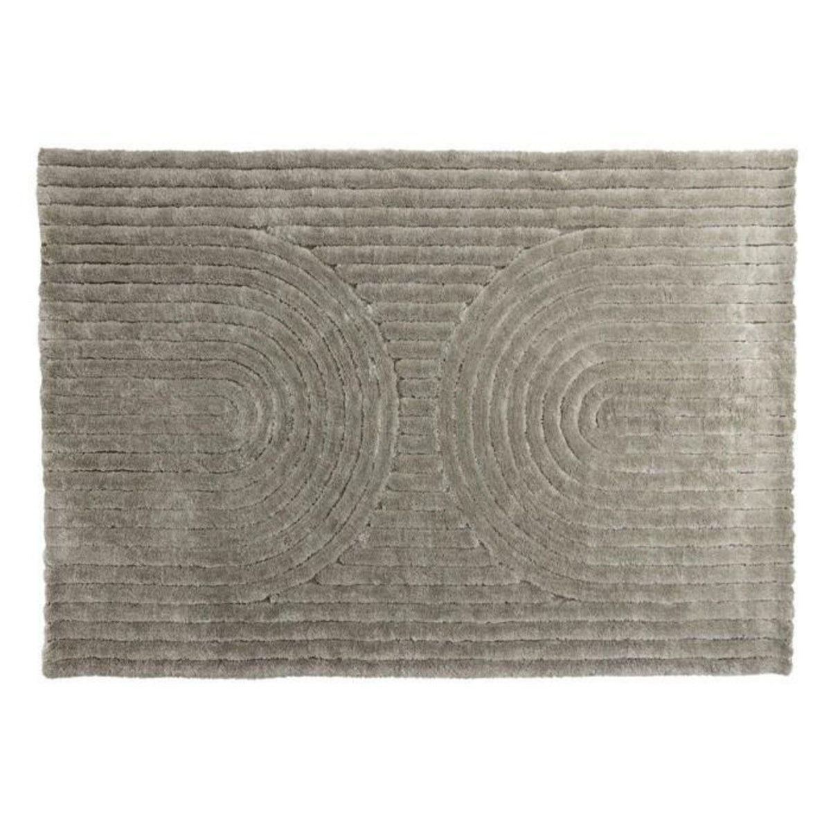 Paris Prix Tapis Déco Texturé  Niklas  200x290cm Grège