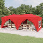 Voir la diapositive 1 : VIDAXL Tente de reception pliable avec parois Rouge 3x6 m