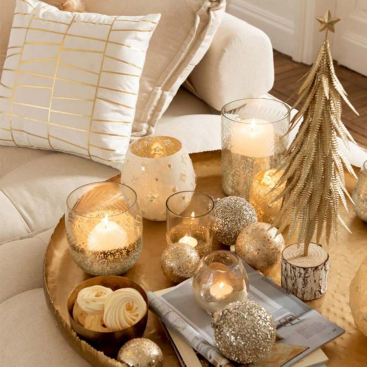 Paris Prix Photophore en Verre Déco  Craquelé  27cm Argent