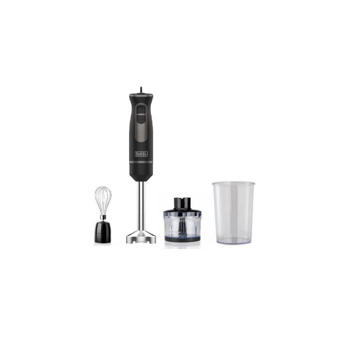 Black et Decker Mixeur plongeant 800w noir - BXHBA800E