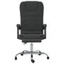 Voir la diapositive 3 : VIDAXL Fauteuil de massage inclinable de bureau Noir Velours