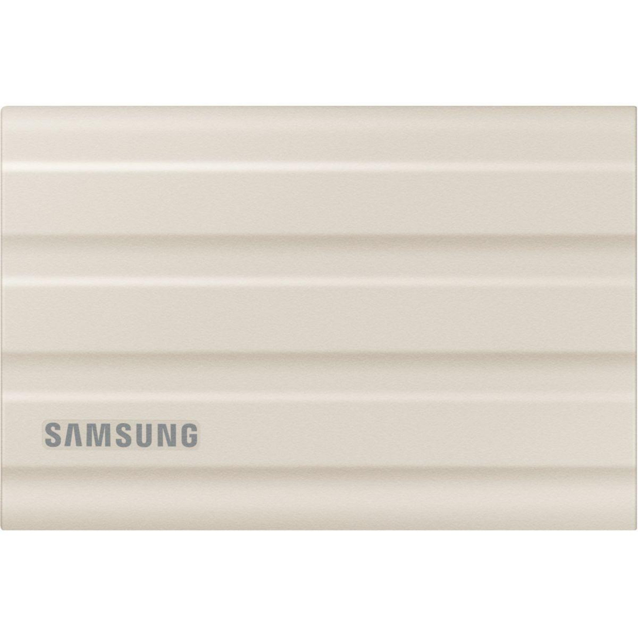 Samsung Disque dur SSD externe Portable 2To T7 Shield Beige