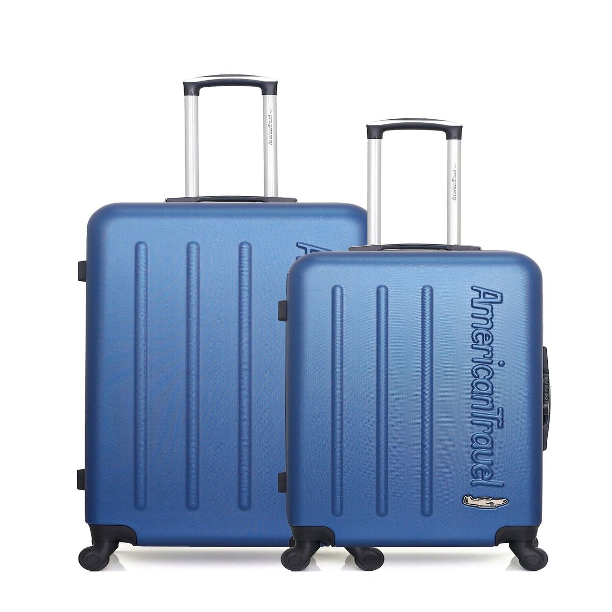 AMERICAN TRAVEL AMERICAN TRAVEL  - LOT DE 2  -  VALISE GRAND FORMAT ET VALISE WEEKEND BRONX