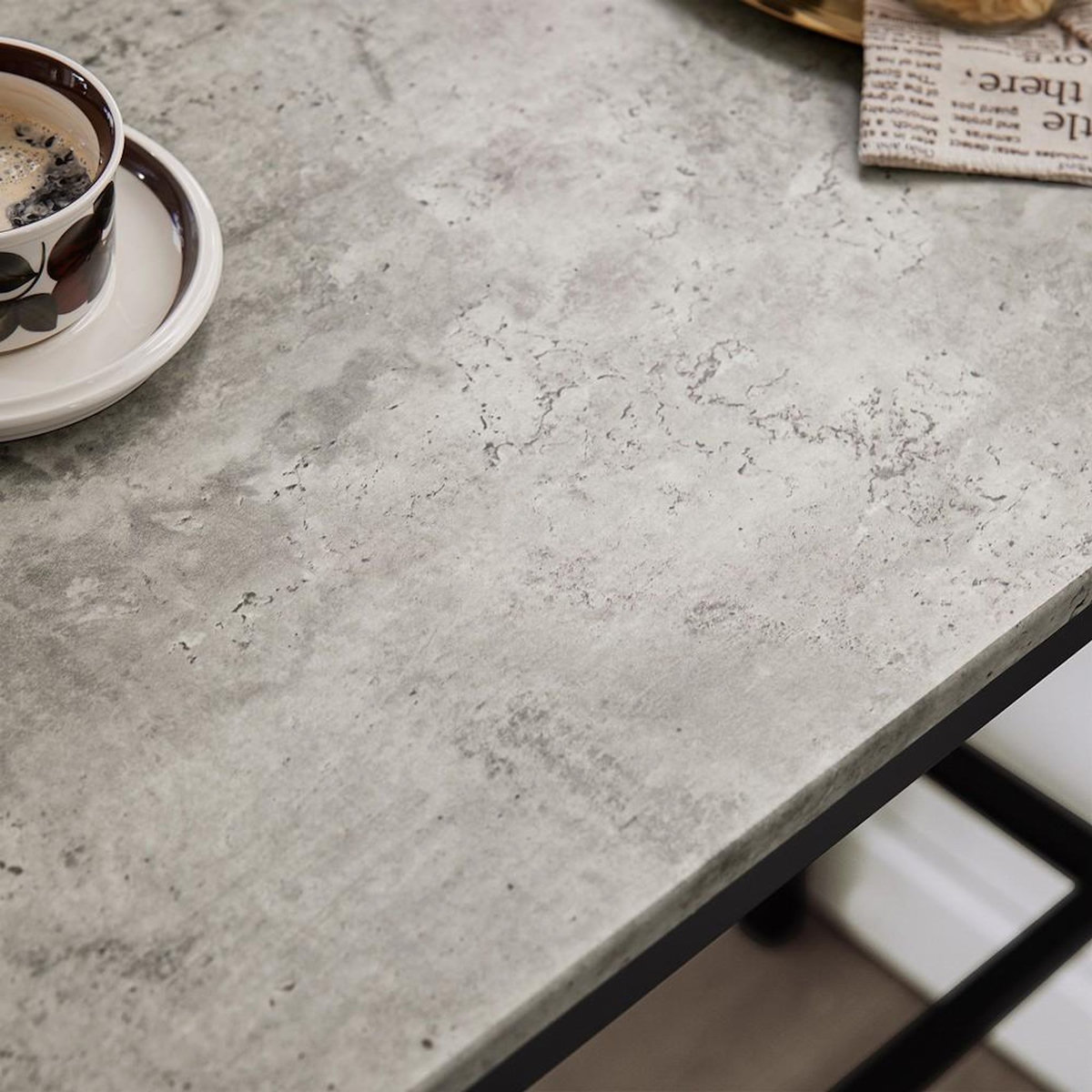 SOBUY SoBuy - Ensemble de table avec 2 chaises et 2 tabourets - Industriel - OGT03