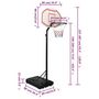 Voir la diapositive 6 : VIDAXL Support de basket-ball Blanc 237-307 cm Polyethylene