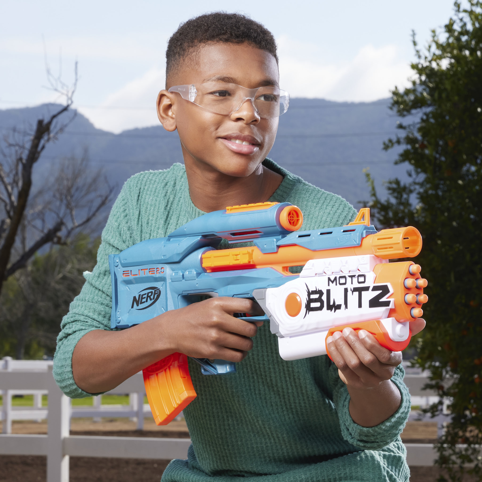 Voir la diapositive 2 : NERF Motoblitz CS-10 Nerf Elite 2.0 