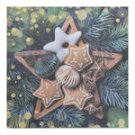 Paris Prix Lot de 20 Serviettes en Papier  Gâteaux  33x33cm Naturel