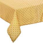 ATMOSPHERA Nappe anti-tache rectangulaire Sarasota - 140 x 240 cm - Jaune