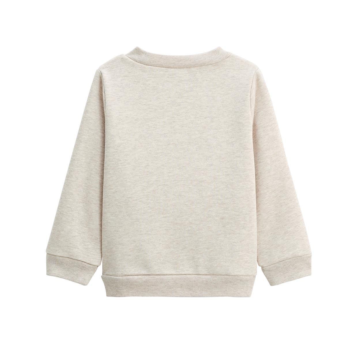 Petit Béguin Ensemble enfant sweat et pantalon en molleton Cracotte