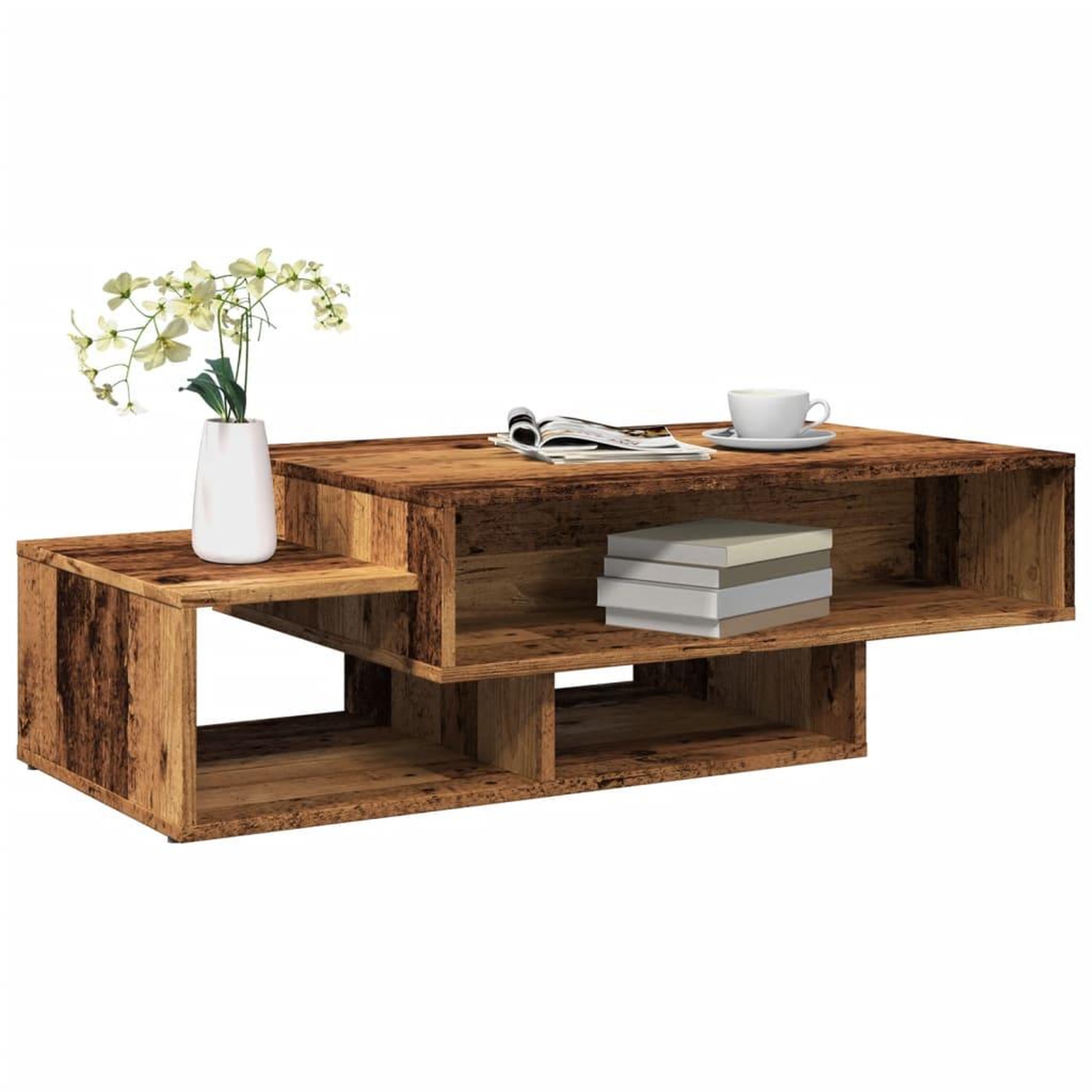 VIDAXL Table basse vieux bois 105x55x32 cm bois d'ingenierie