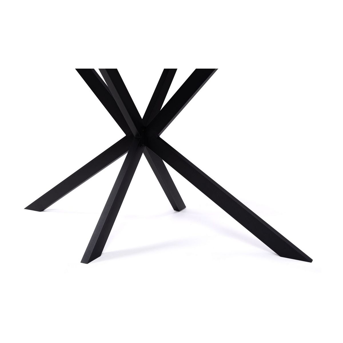 Table de séjour salle à manger effet marbre L160 cm ALMA