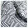 Voir la diapositive 2 : TODAY Parure housse de couette en coton imprimé Géométrique