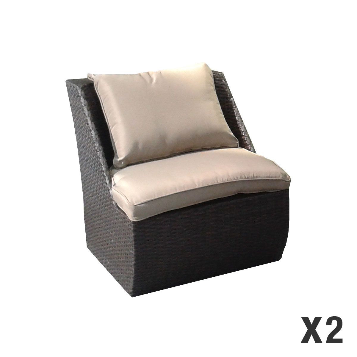 Salon détente BRAVA RATTAN