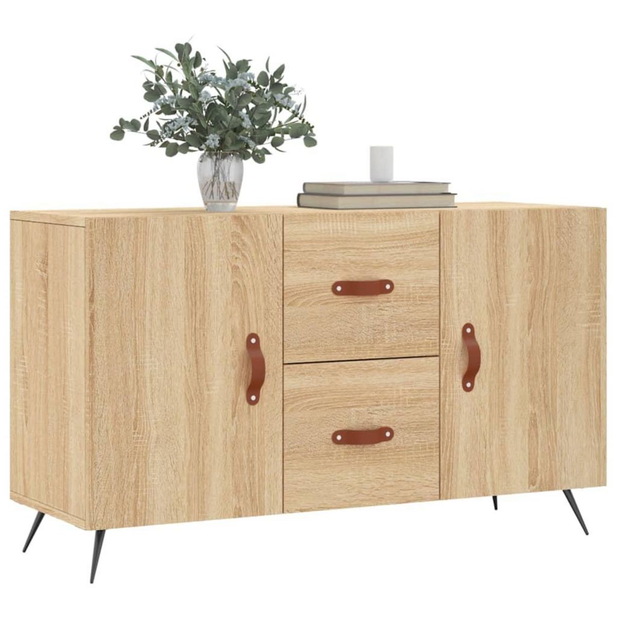 VIDAXL Buffet chene sonoma 100x36x60 cm bois d'ingenierie