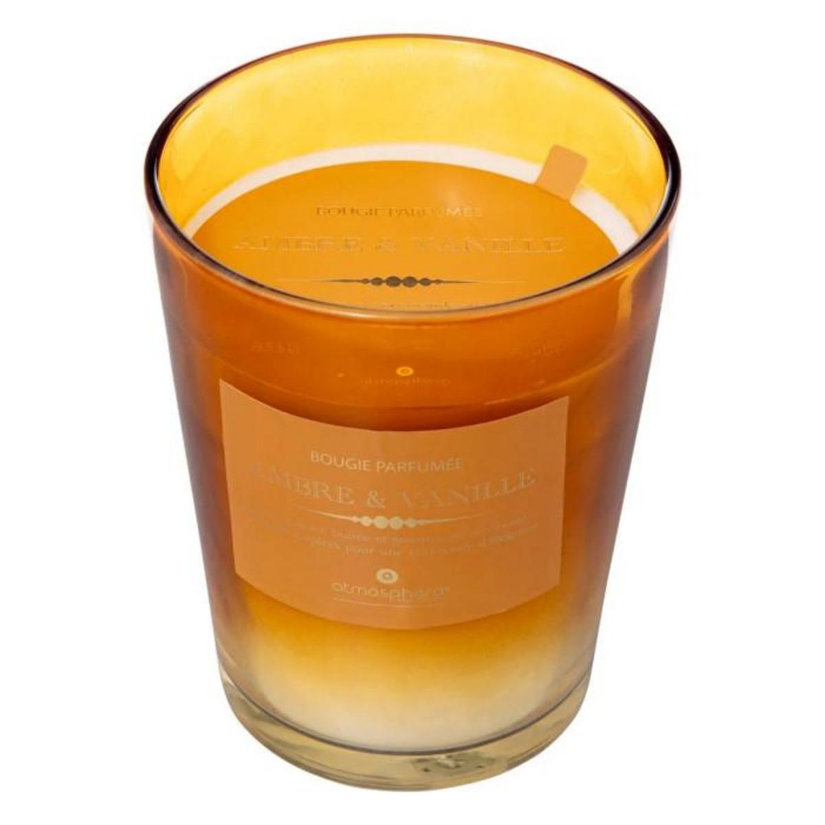 ATMOSPHERA Bougie Parfumée  Alma  855g Vanille & Ambre