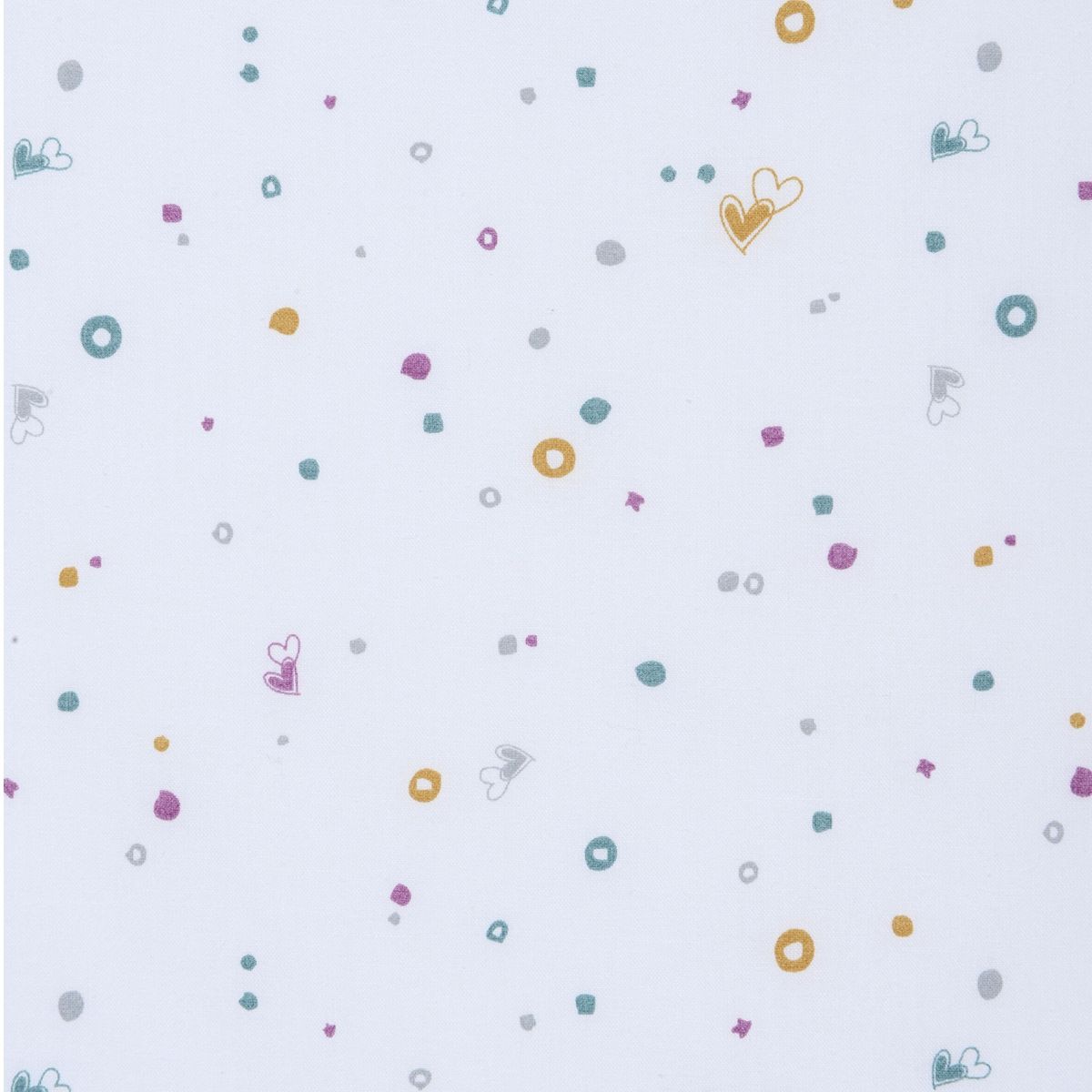 PTIT BASILE Drap housse bébé coton Bio 60x120 cm - imprimé Little Paris