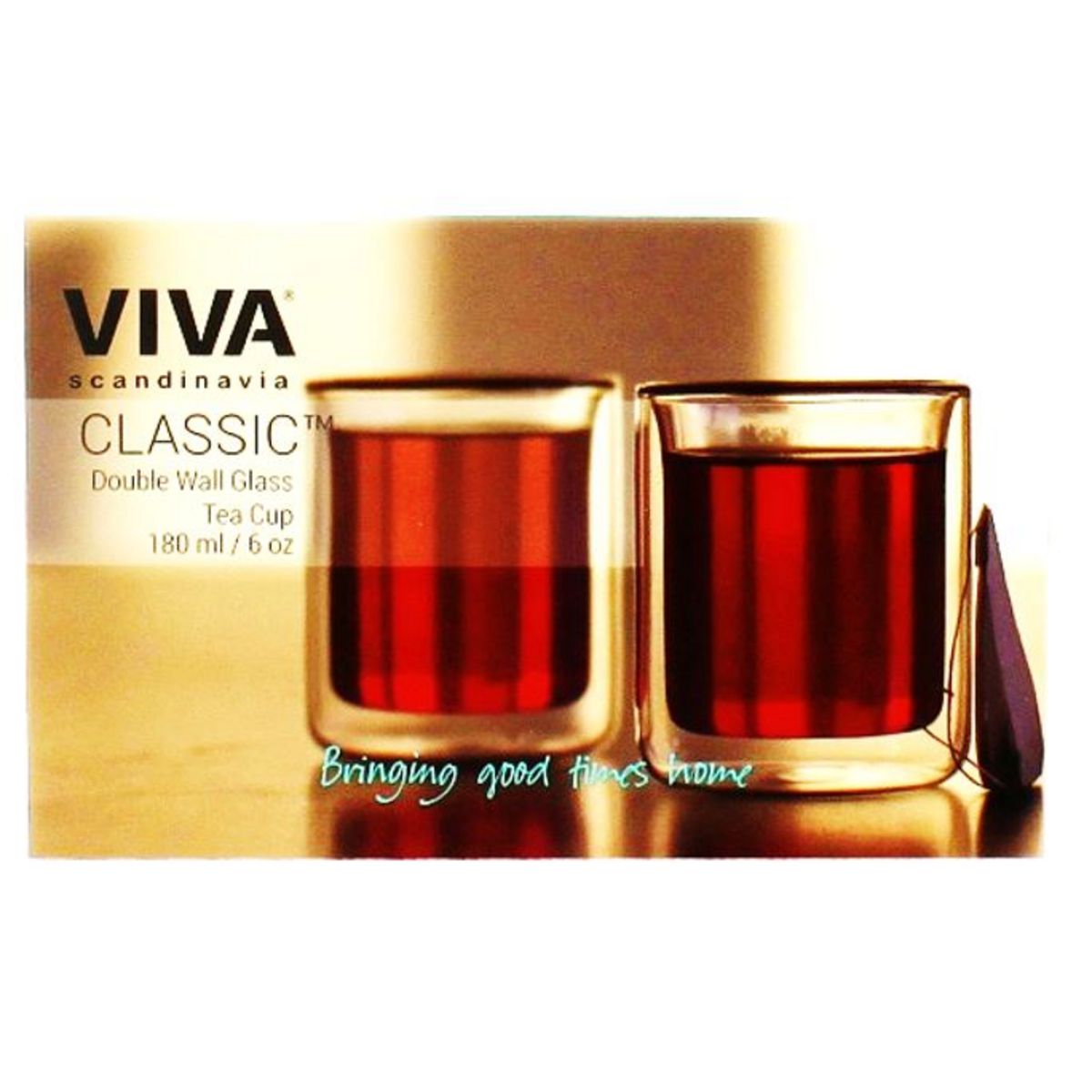 VIVA SCANDINAVIA Lot de 2 tasses double paroi 25 cl