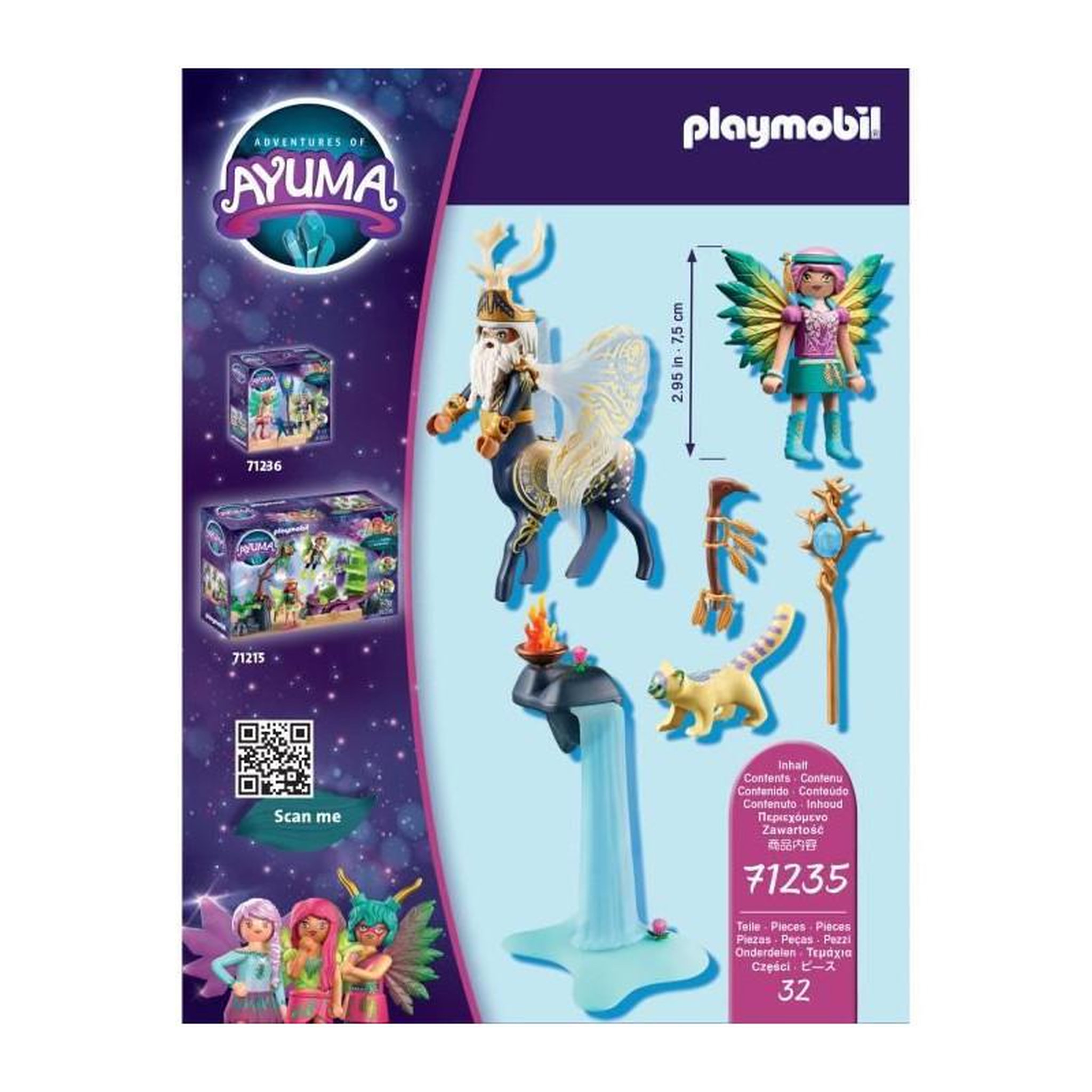 Voir la diapositive 2 : PLAYMOBIL Jouet Playmobil Centaure avec Knight Fairy Hildi