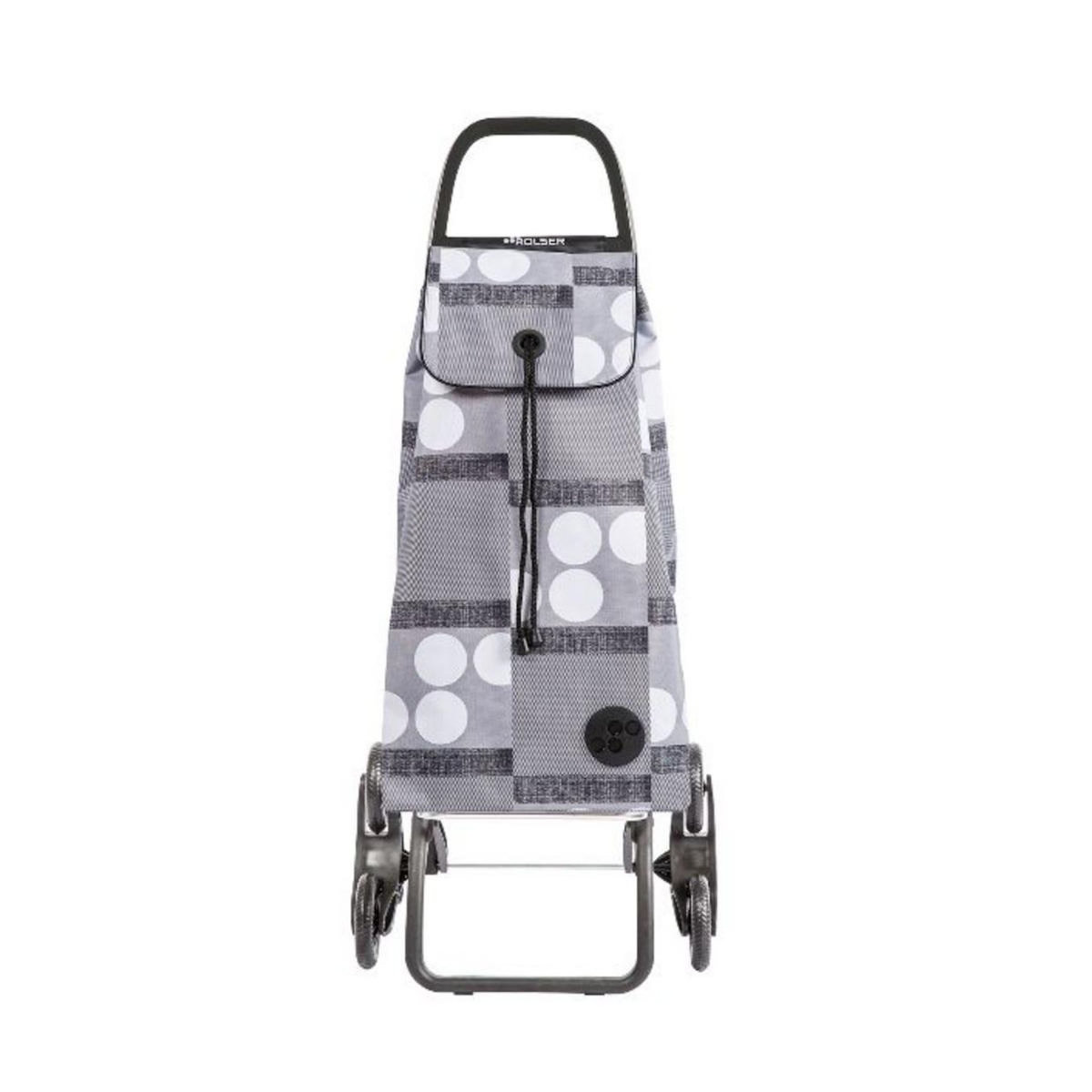 Rolser Poussette de marché 6 roues 43l gris - IMX319 GRIS