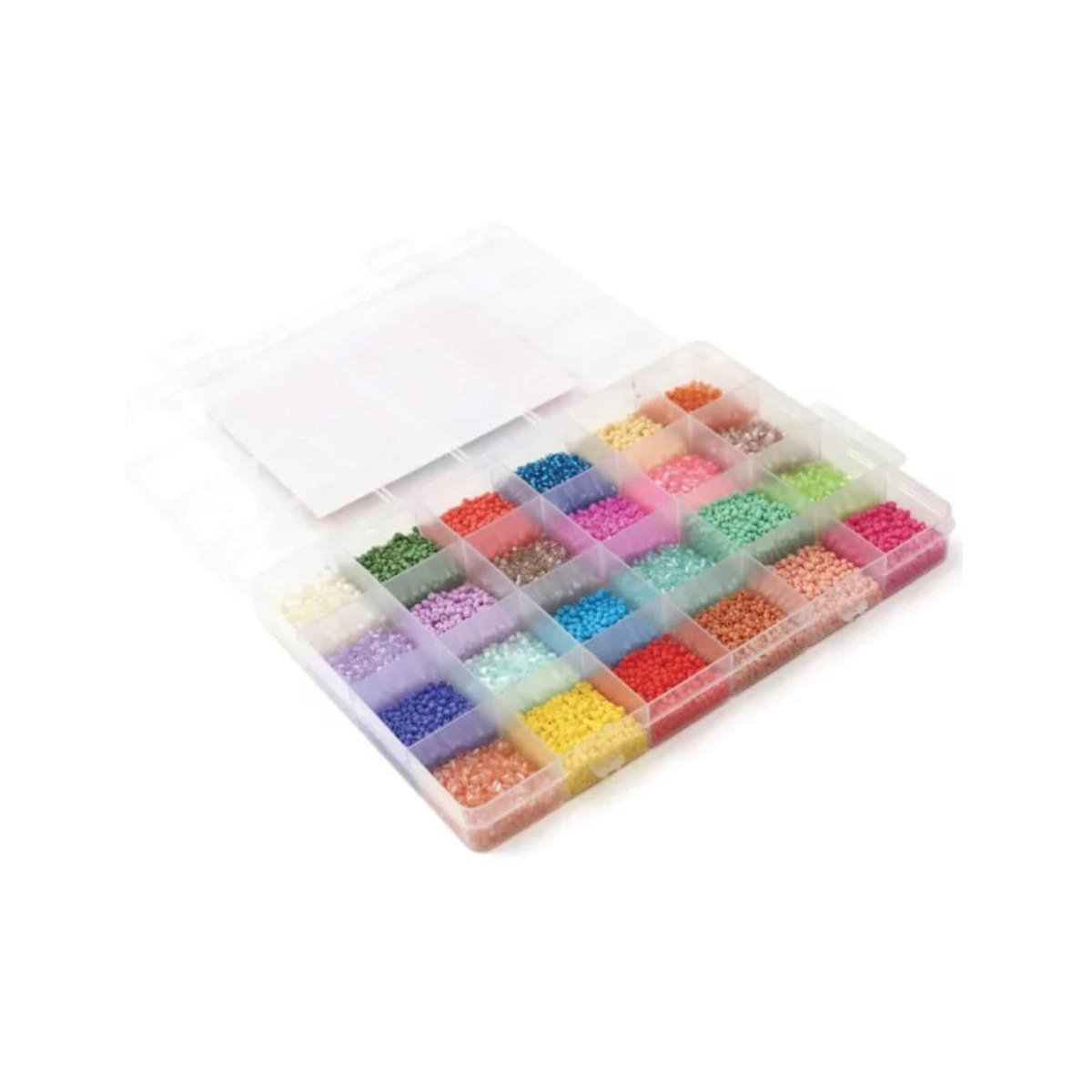 Graine créative Assortiment de perles de rocailles Rainbow Gelato