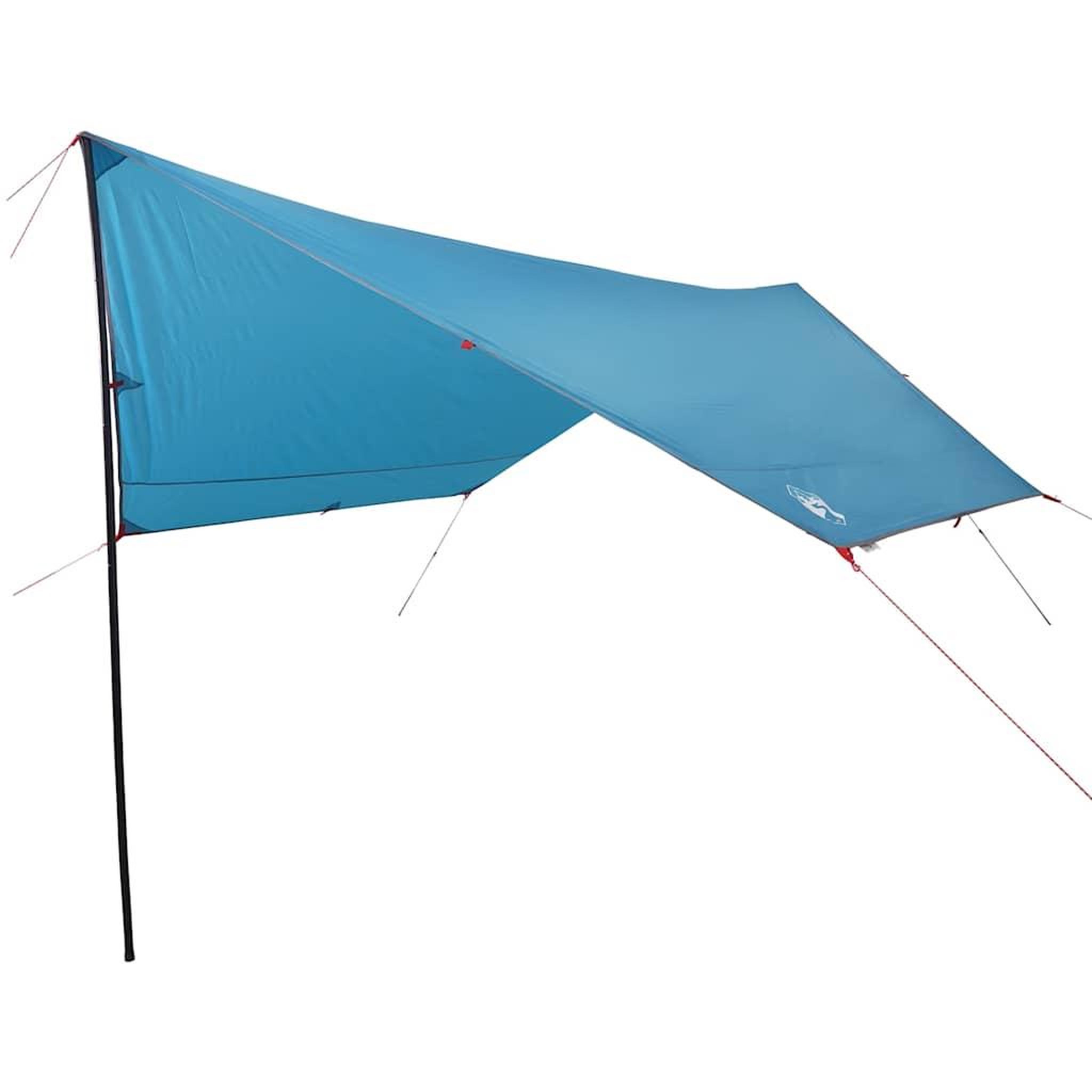 Voir la diapositive 2 : VIDAXL Bache de camping bleu 430x380x210 cm impermeable