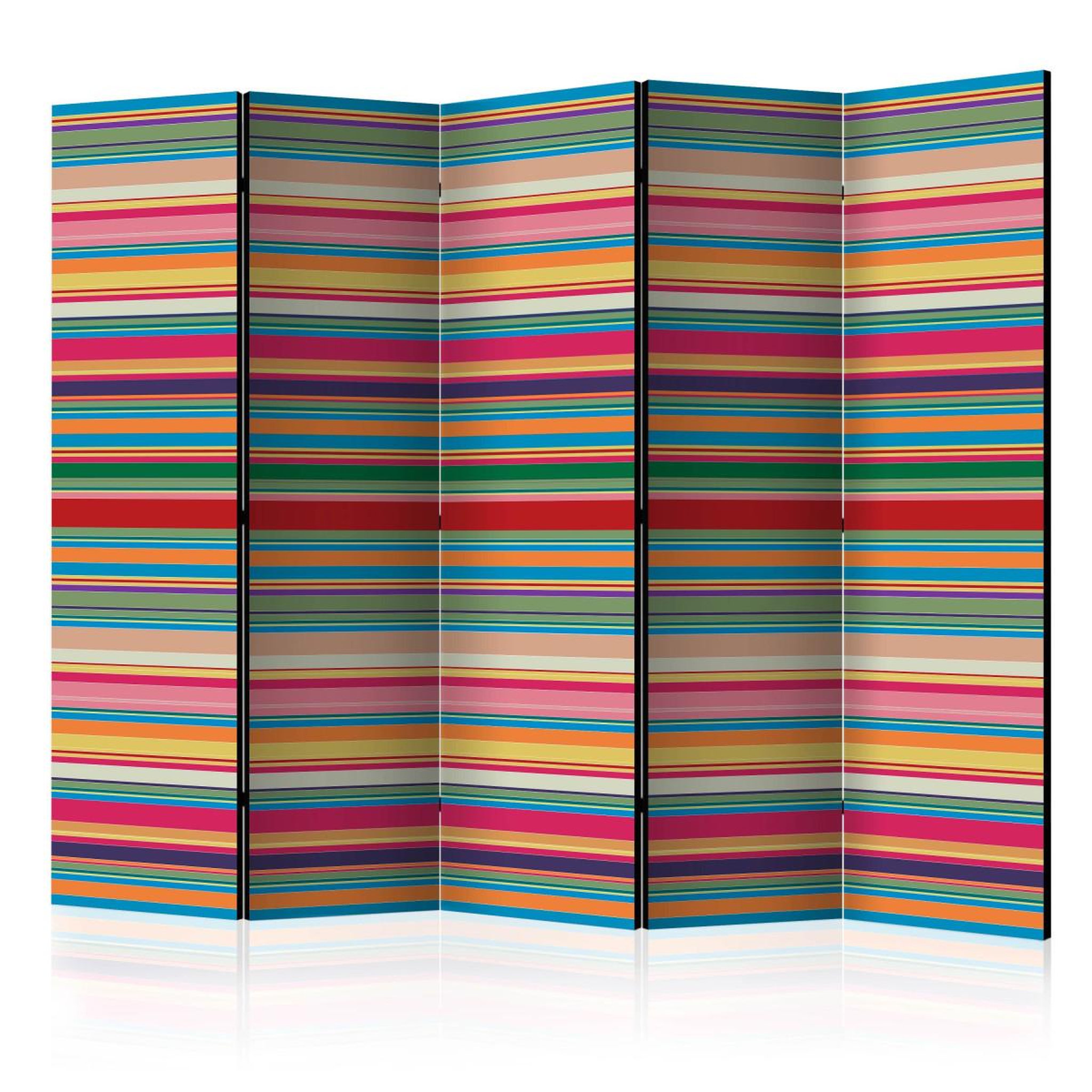 Paris Prix Paravent 5 volets  subdued stripes  172x225cm