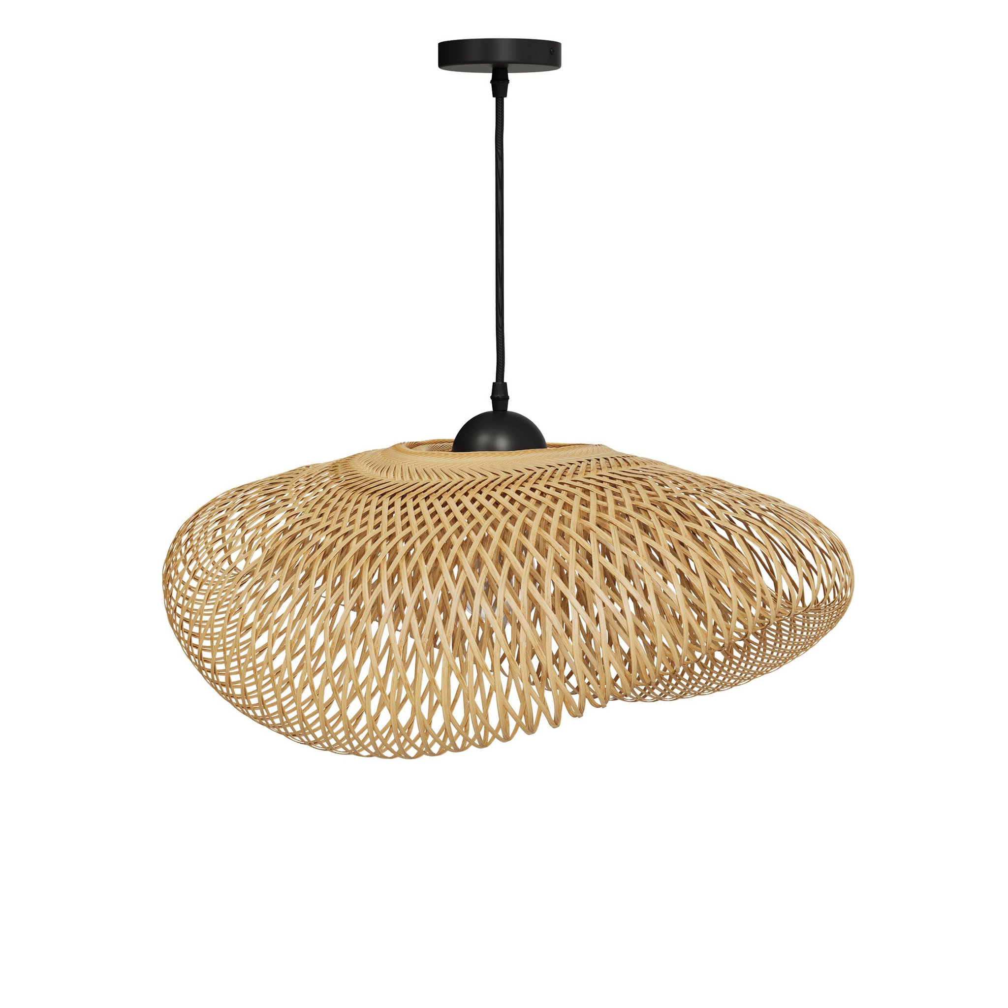MAISON PAVANE Suspension en bambou naturel D60 cm-Anya