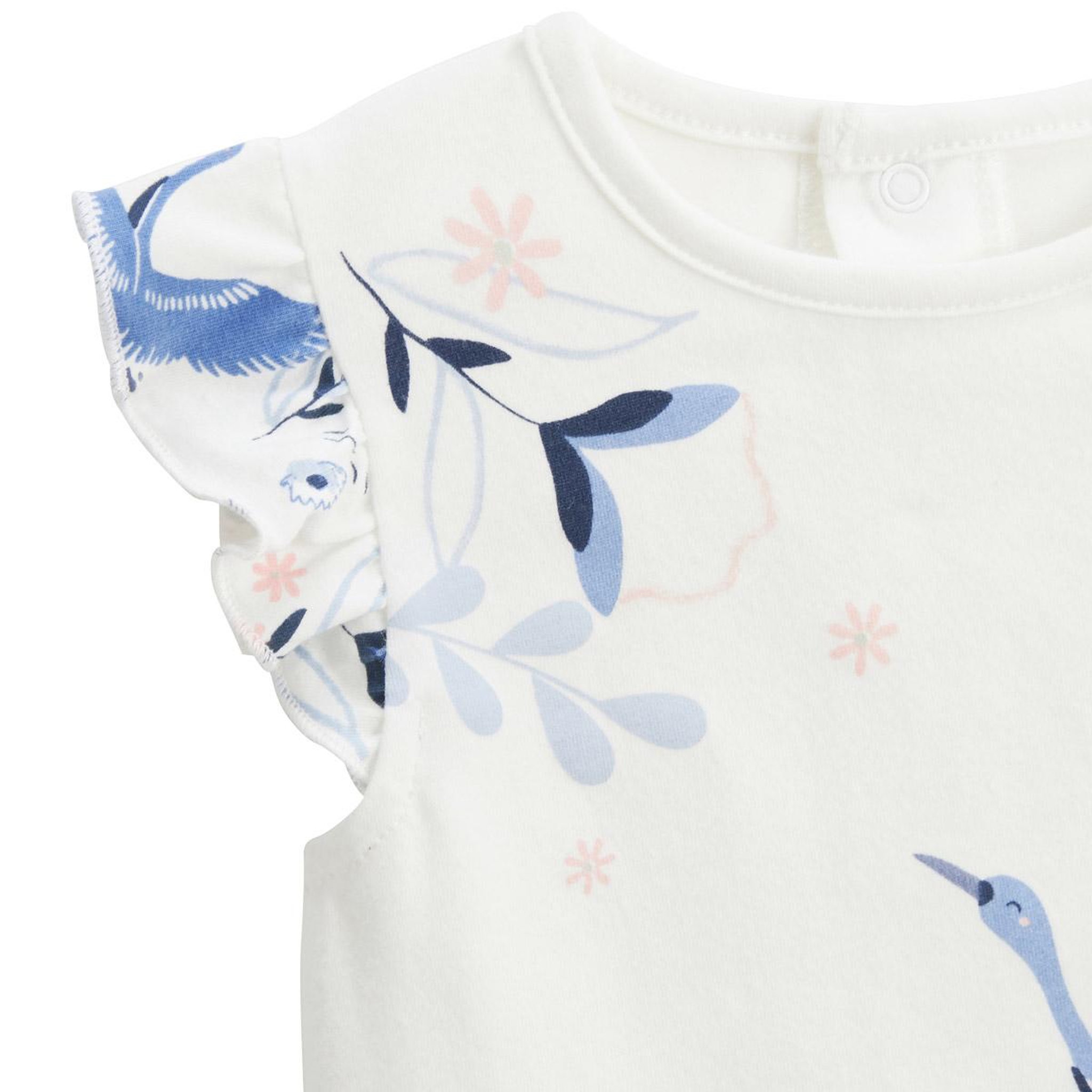 Voir la diapositive 3 : Petit Béguin Pyjama enfant 2 pièces manches courtes Tiana