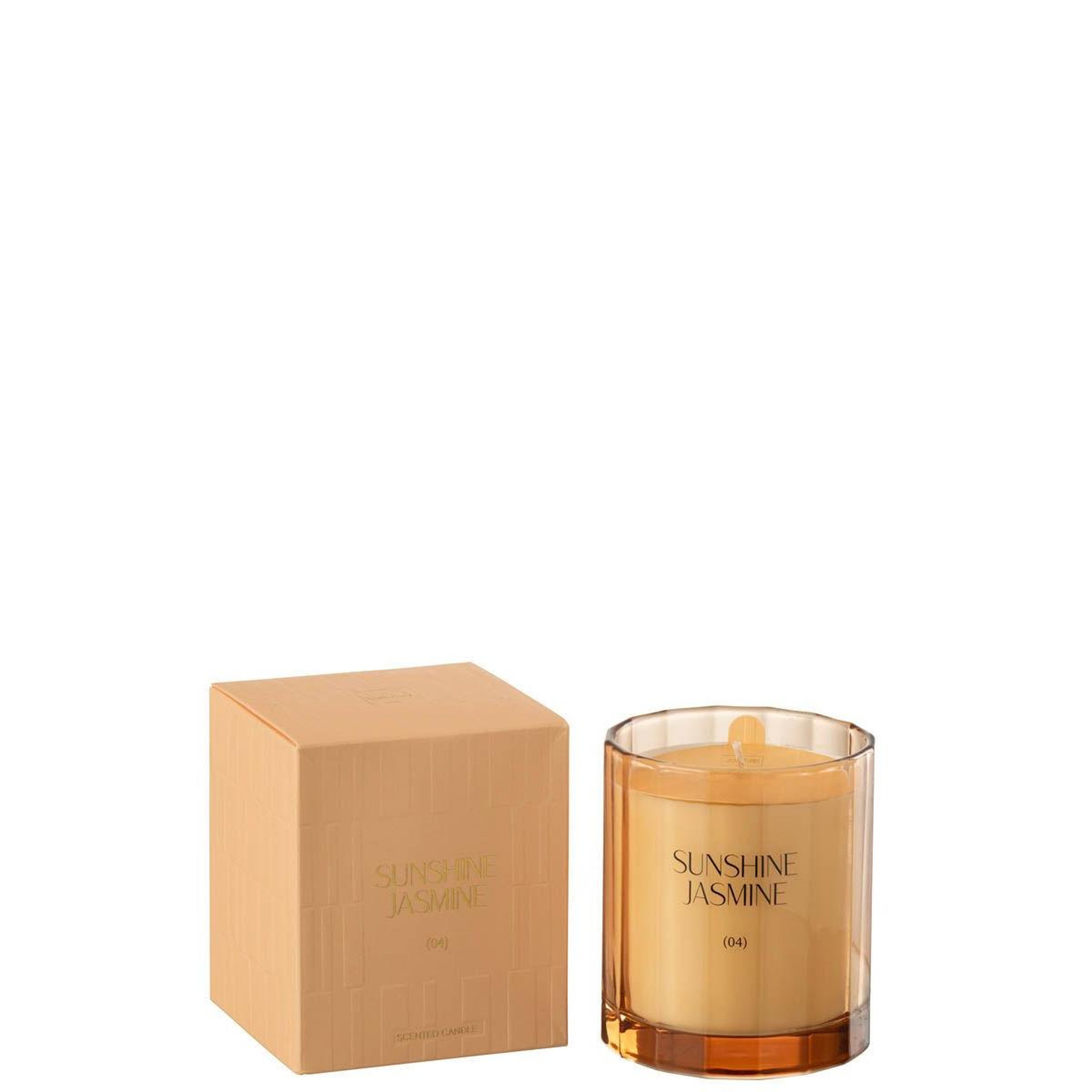 Voir la diapositive 3 : J-LINE Bougie Parfumée Design  Elie  10cm Sunshine Jasmine