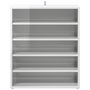 Voir la diapositive 5 : VIDAXL Armoire a chaussures Blanc brillant 60x35x70 cm Agglomere