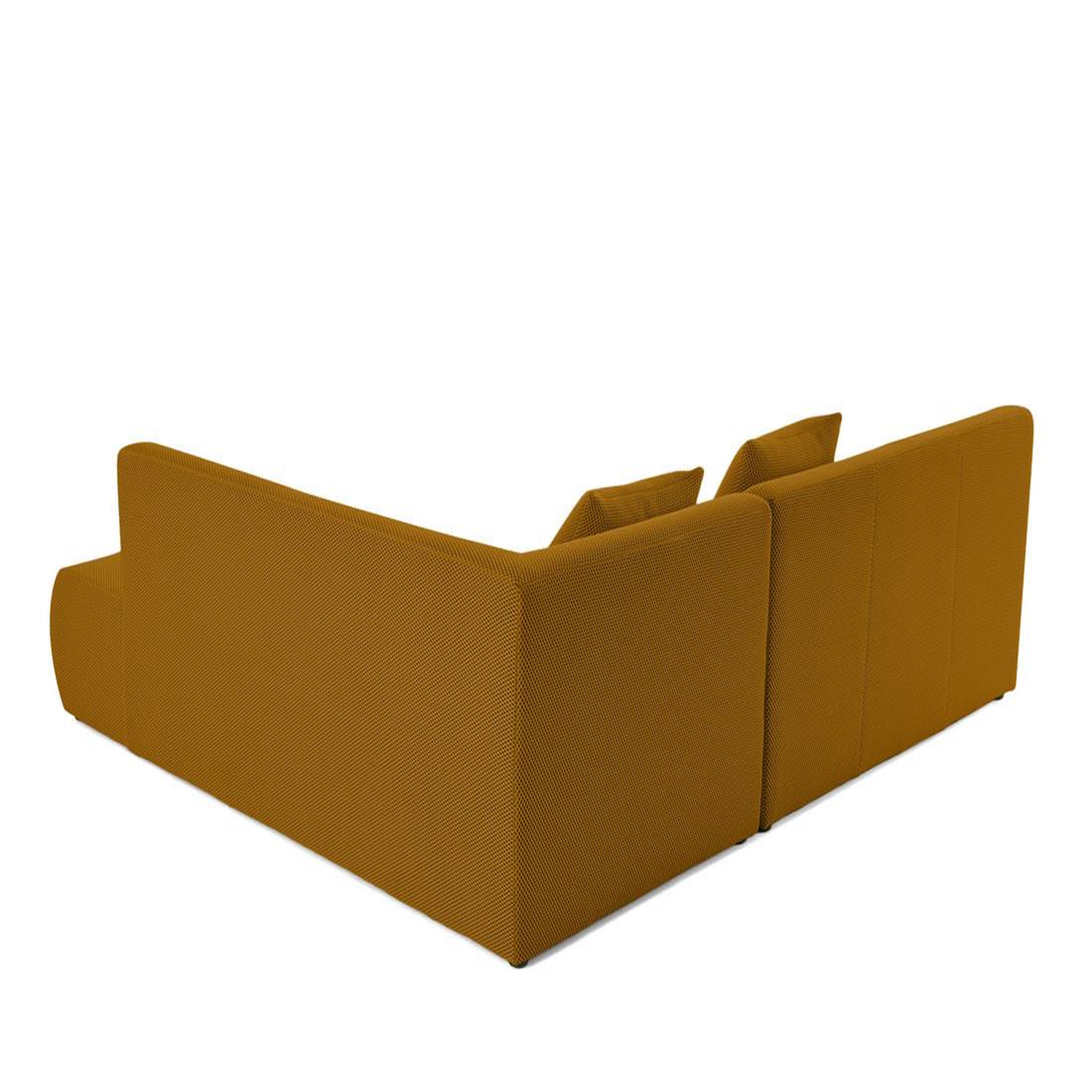 Voir la diapositive 4 : LISA DESIGN Onyx - canapé modulable d'angle droit 5 places - en tissu mailles 3d