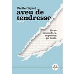 AVEU DE TENDRESSE, Cayrel Cécile