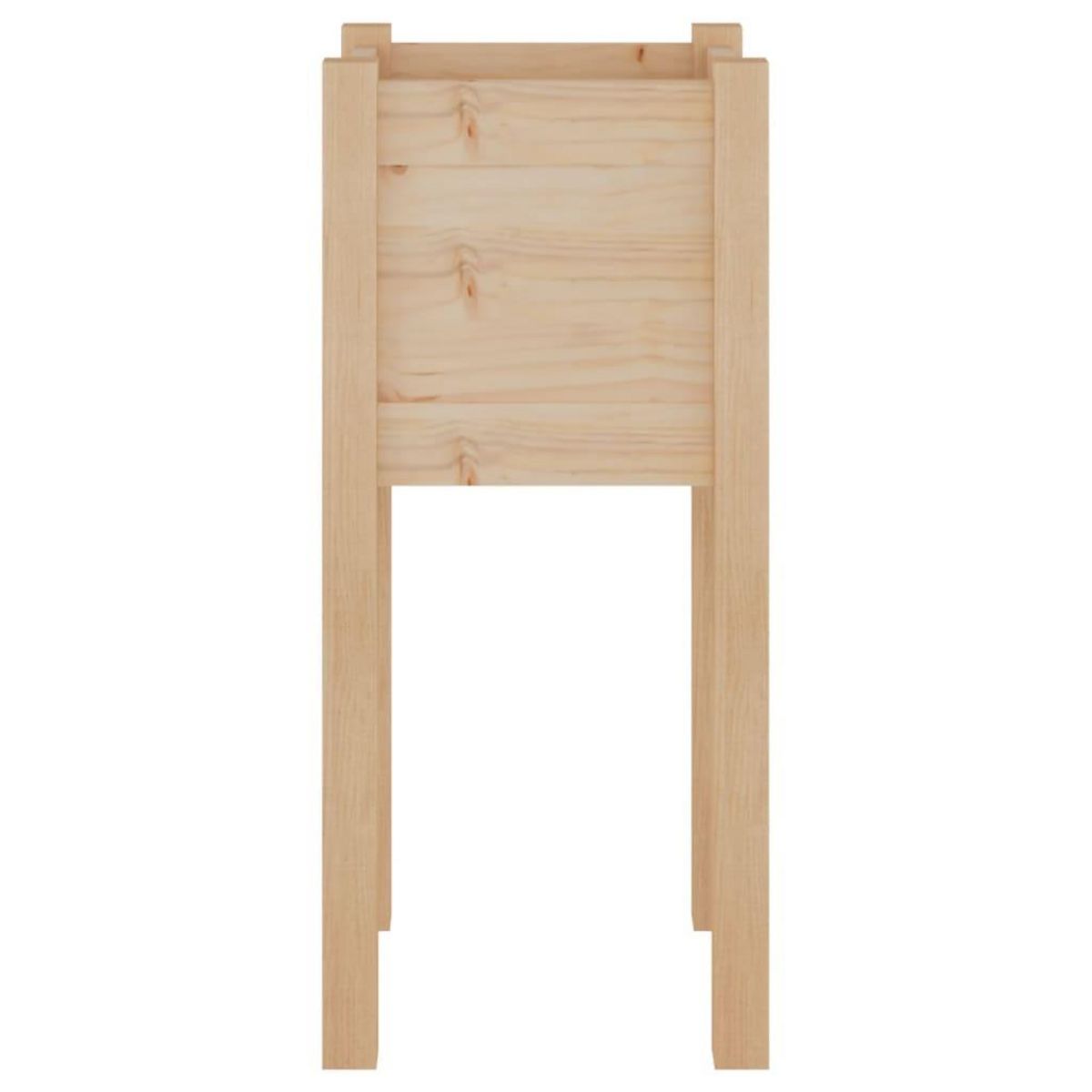 VIDAXL Jardiniere d'exterieur 31x31x70 cm bois de pin massif