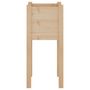 Voir la diapositive 4 : VIDAXL Jardiniere d'exterieur 31x31x70 cm bois de pin massif