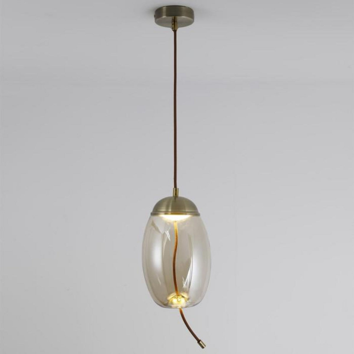 Paris Prix Suspension en Verre Led  Dalio  29cm Transparent