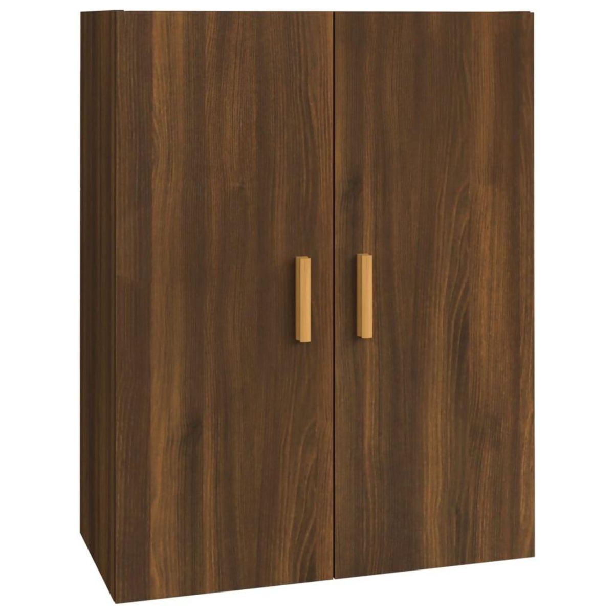 VIDAXL Armoire murale suspendue Chene marron 69,5x34x90 cm