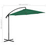 Voir la diapositive 6 : VIDAXL Parasol de jardin en porte-a-feux avec mat en acier 300 cm Vert