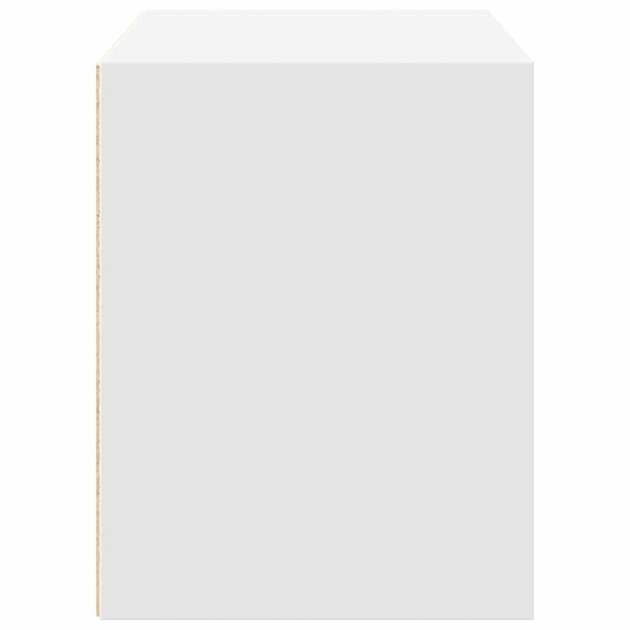 Voir la diapositive 6 : VIDAXL Armoire avec 2 tiroirs blanc 60x31x40 cm bois d ingénierie