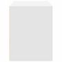 Voir la diapositive 6 : VIDAXL Armoire avec 2 tiroirs blanc 60x31x40 cm bois d ingénierie