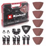 Einhell Coffret accessoires XLPlus Multi-Tools - 35 pièces - lames, racloir, ponçage - boîte de rangement