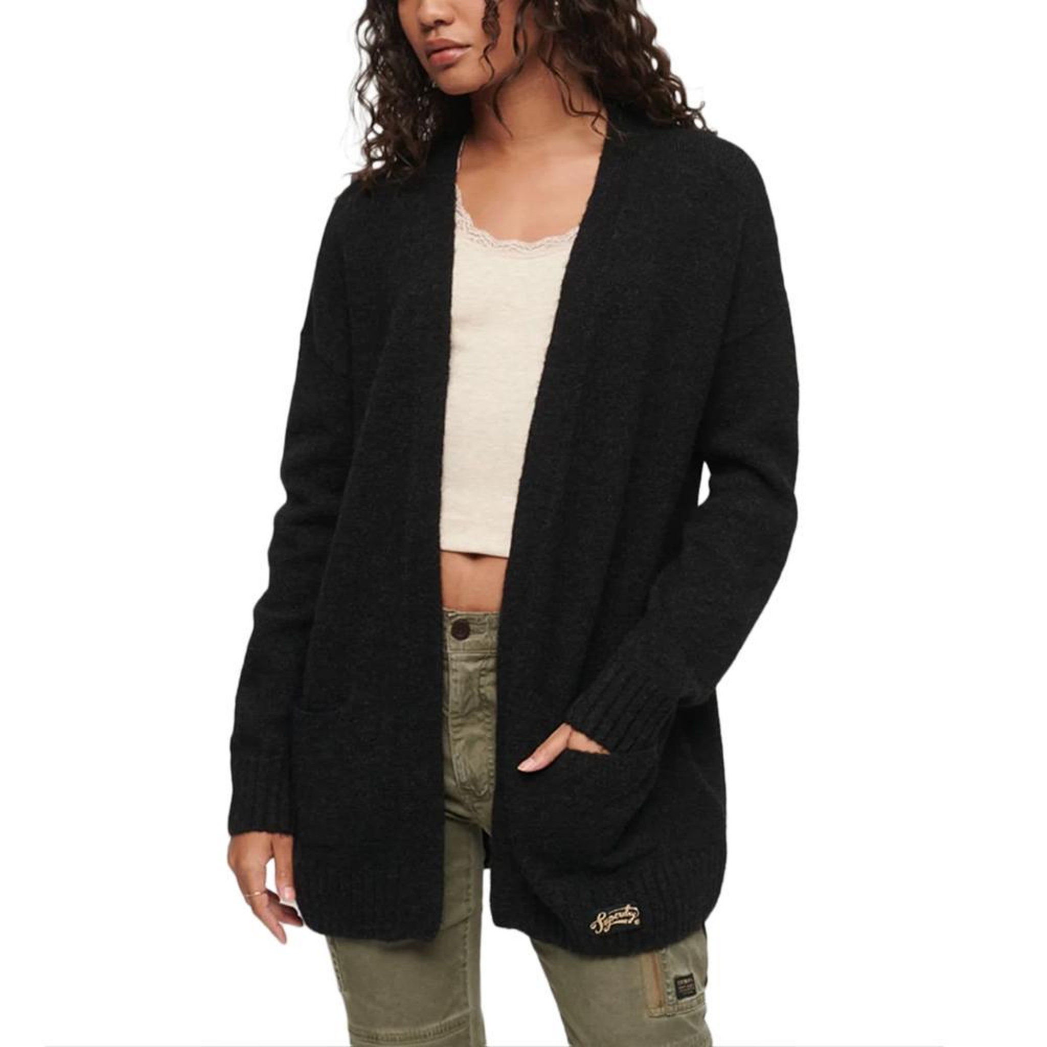 Voir la diapositive 1 : SUPERDRY Gilet  Femme Superdry Supersoft