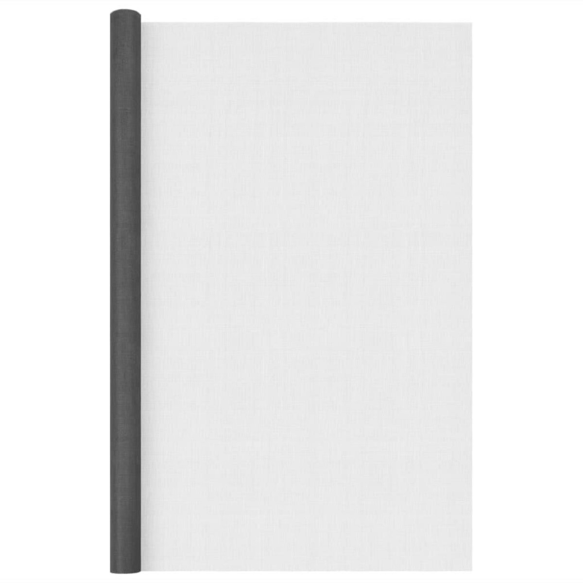 VIDAXL Ecran en treillis Fibre de verre 112x1000 cm Noir