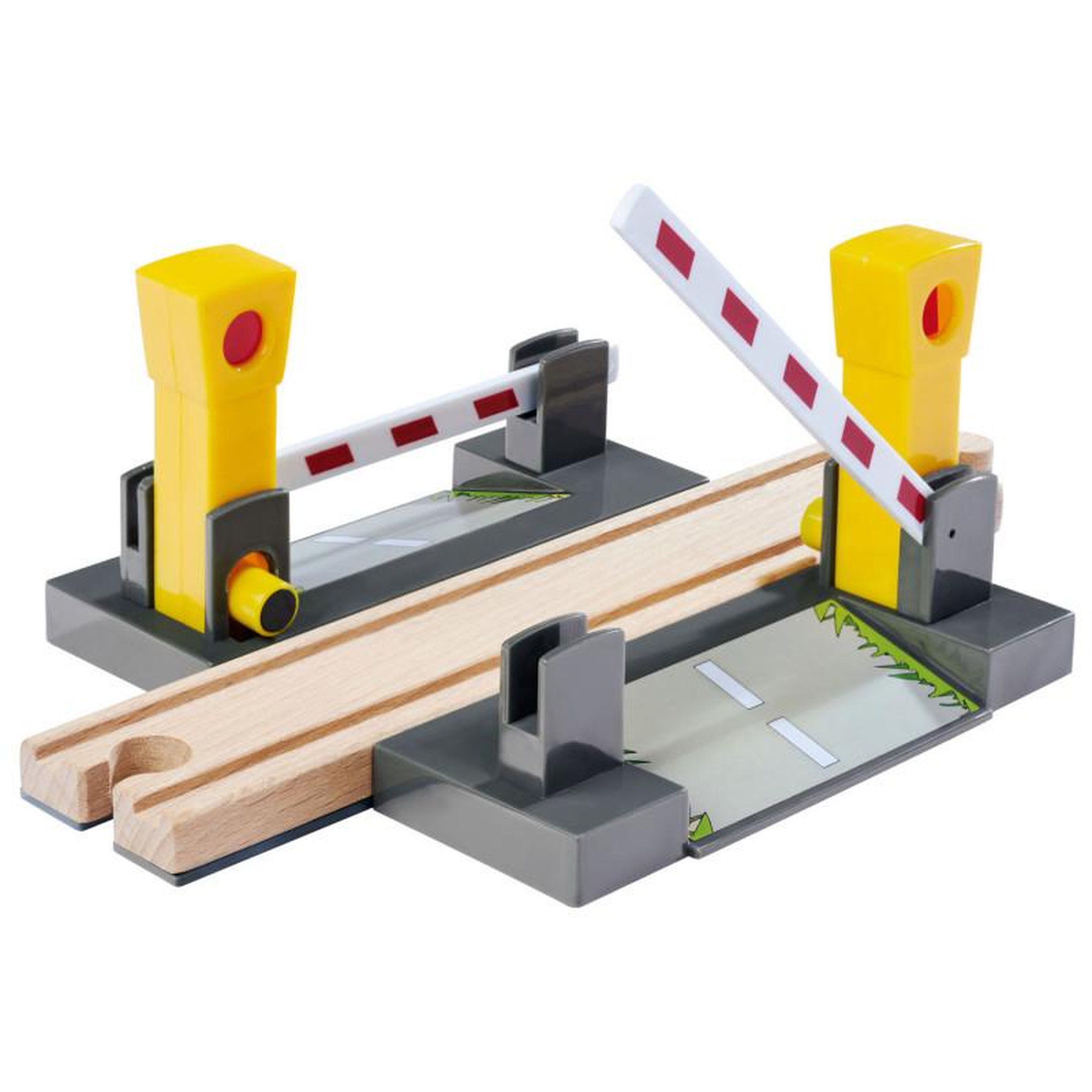 Eichhorn Eichhorn Train Tracks Railroad Crossing with Barriers, 3dlg. 100006500