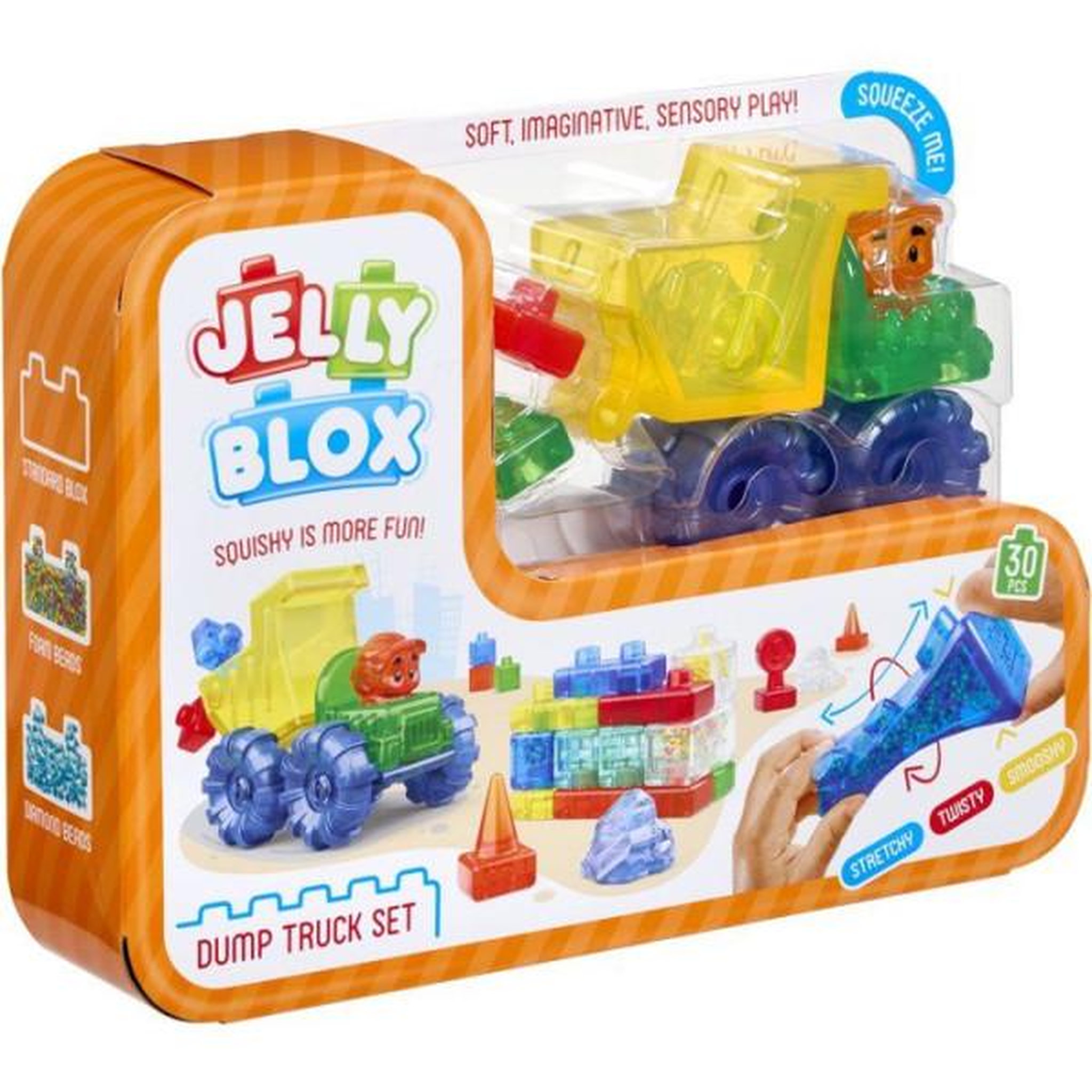 Voir la diapositive 3 : GOLIATH Jelly Blox Dump Truck - blocs sensoriels - GOLIATH - véhicule construction - des 6 mois