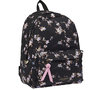 Voir la diapositive 2 : LOLLIPOPS Sac à dos 1 compartiment noir motifs fleurs 