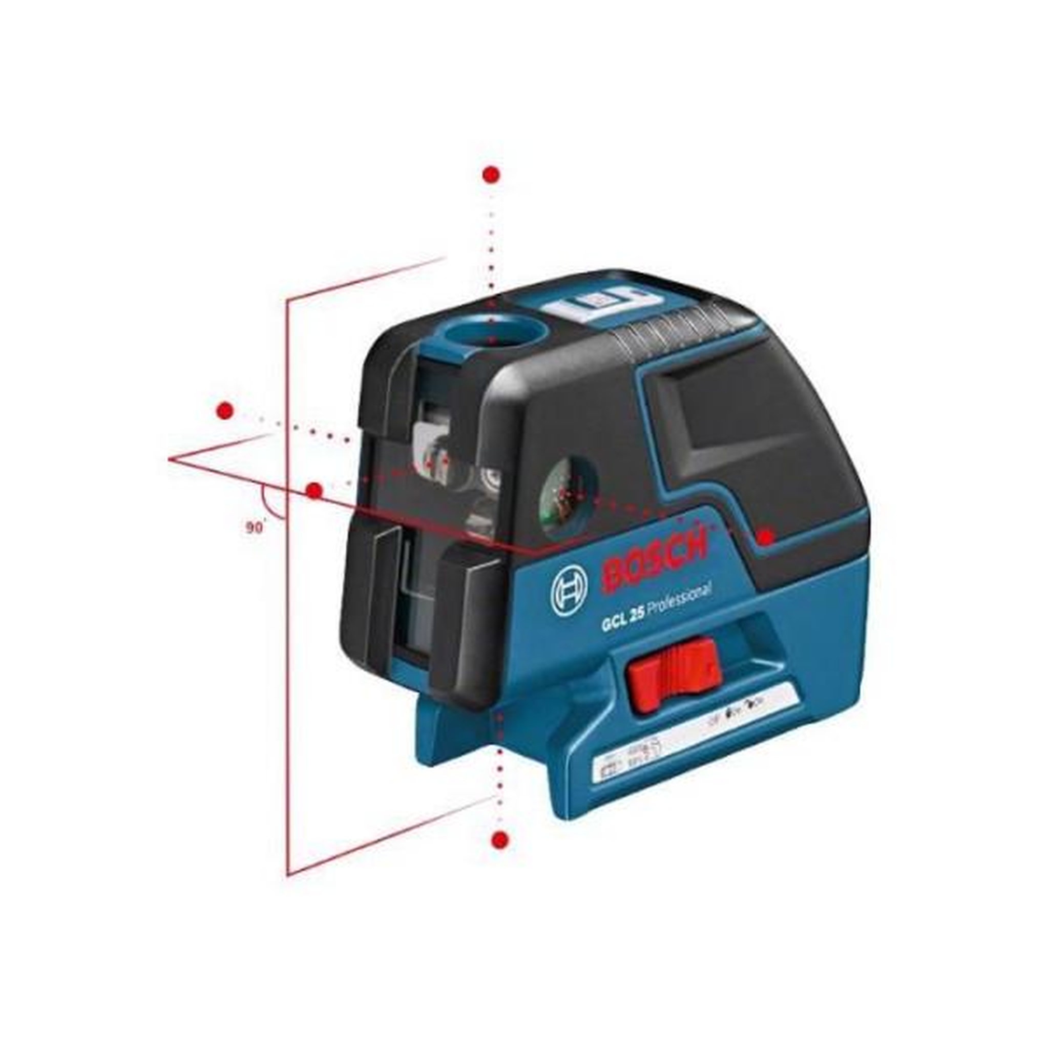 Voir la diapositive 2 : BOSCH Niveau laser - BOSCH OUTILLAGE - GCL 25 Professional - Précision 2 mm - Sans fil - Ergonomique
