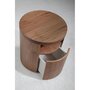 Paris Prix Table de Chevet Design 1 Tiroir  Palmi  48cm Naturel